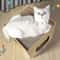Foldable Cat House With Scratching Pad 2