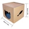 Foldable Cat House With Scratching Pad 5