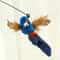 Interactive Feather Bird Cat Teaser Wand Toy 7