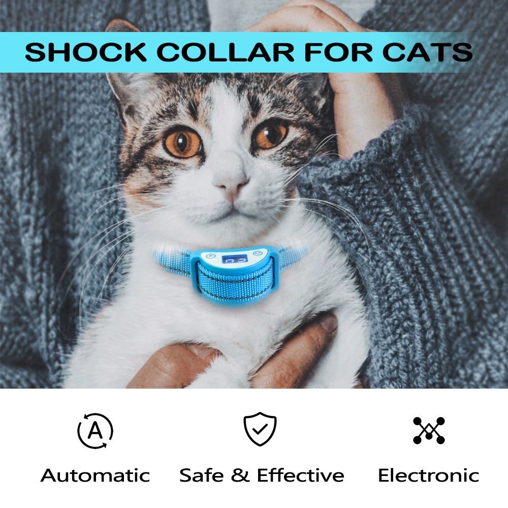 PetJoy Rechargeable Anti Meow Training Collar For Cats 11