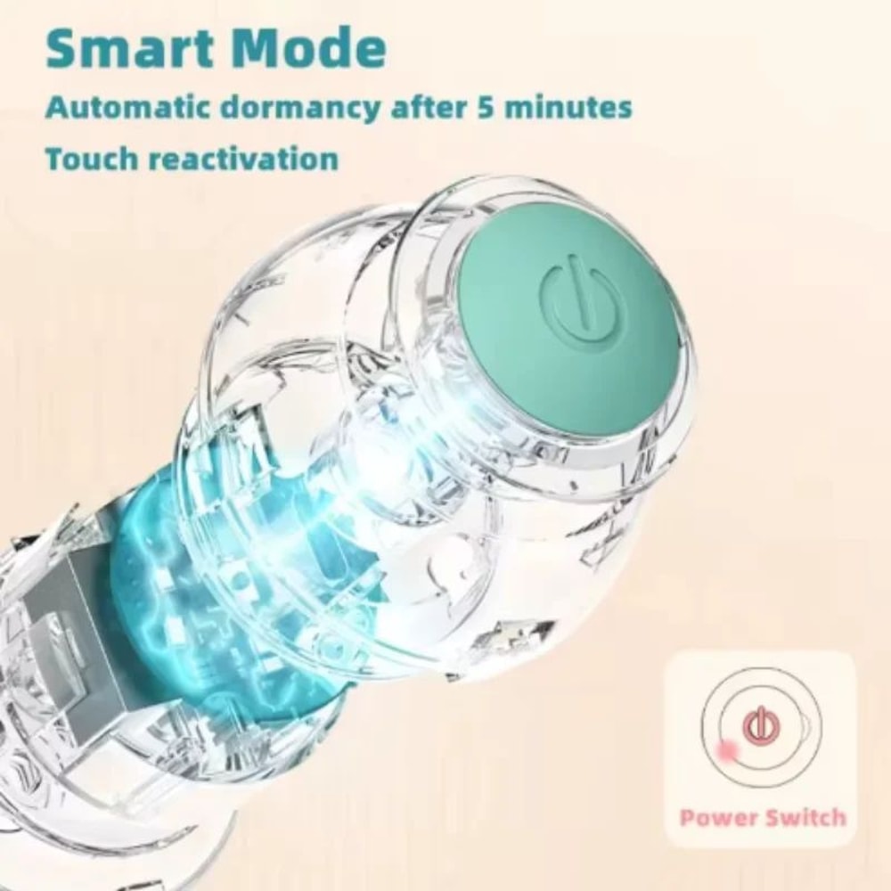 Smart Automatic Rolling Cat Ball Toy For Indoor Cats 8