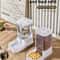 Large Capacity Automatic Pet Feeder And Water Dispenser Set 5