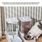 Large Capacity Automatic Pet Feeder And Water Dispenser Set 8