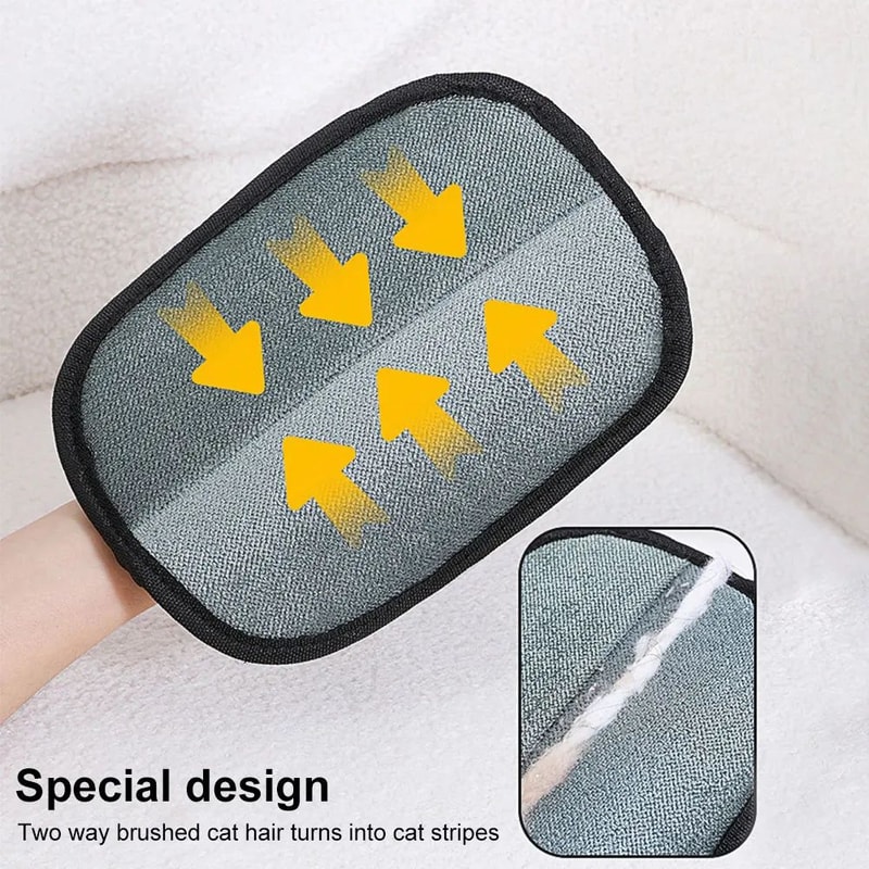 Pet Grooming Deshedding Glove Hair Remover For Dogs Cats And Rabbits 8