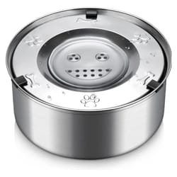 stainless steel no spill floating pet water bowl 1l and 3l