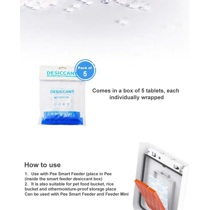 PETKIT Smart Feeder Replacement Desiccant Pack 5PCS 7