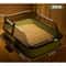 Semi Covered Cat Litter Box With Scoop 2