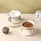 Ceramic Double Elevated Cat And Dog Bowl 4