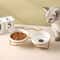 Ceramic Double Elevated Cat And Dog Bowl 5
