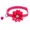 Floral Bow Pet Collar With Bell 9