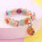 Colorful Paw Print Pet Collar With Bell 1