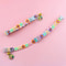 Colorful Paw Print Pet Collar With Bell 4