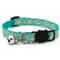 Colorful Paw Print Pet Collar With Bell 25