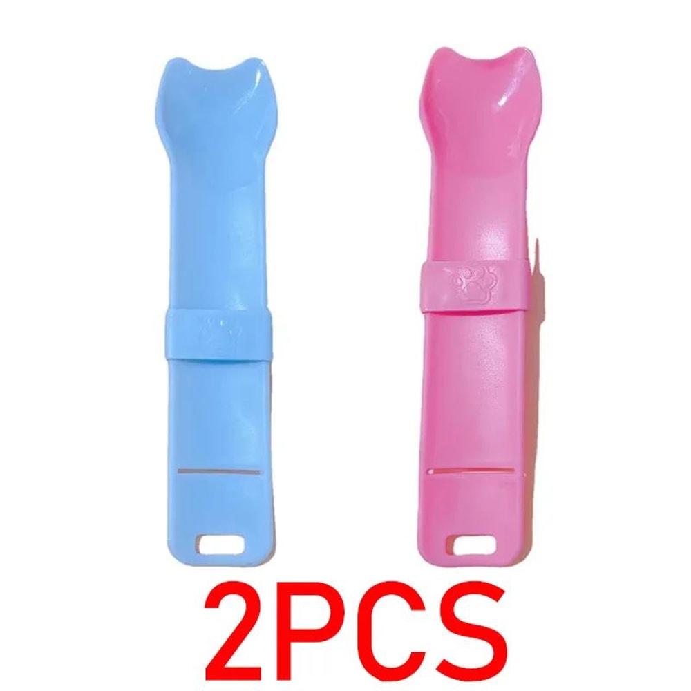 Long Handle Cat Treat Spoon Food Dispenser 10