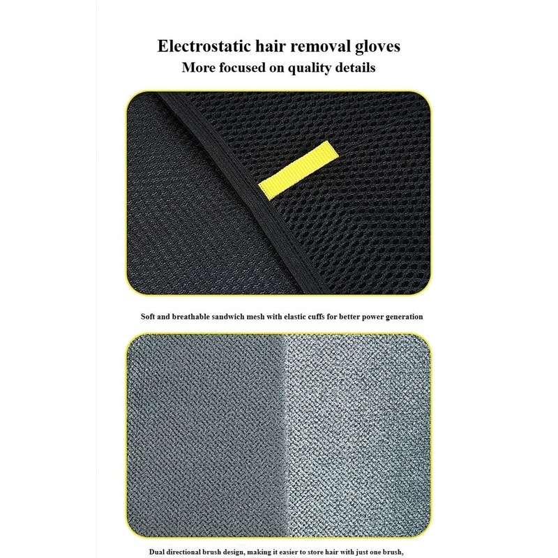 Reusable Electrostatic Pet Hair Removal Gloves 9