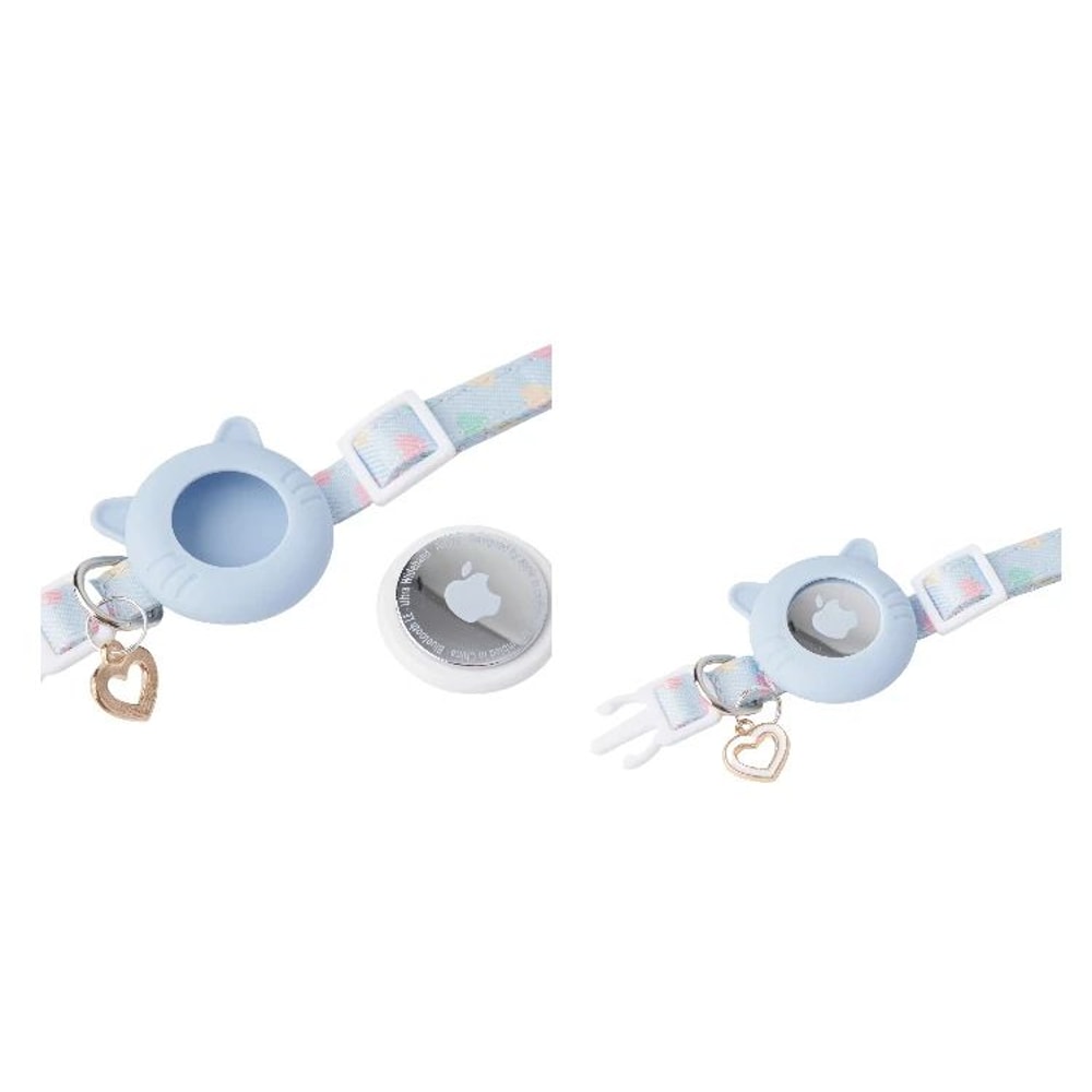 Adjustable AirTag Pet Tracker Collar With Breakaway Safety Buckle 9