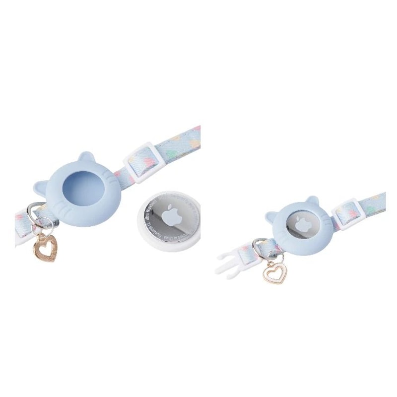 Adjustable AirTag Pet Tracker Collar With Breakaway Safety Buckle 9