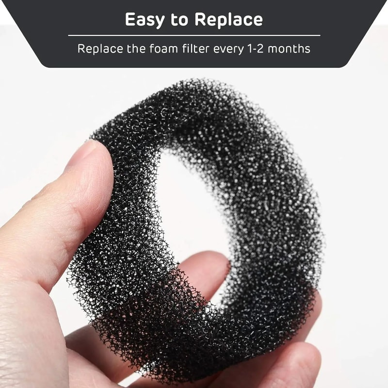Replacement Foam Filters For Cat Water Fountain Pump 6