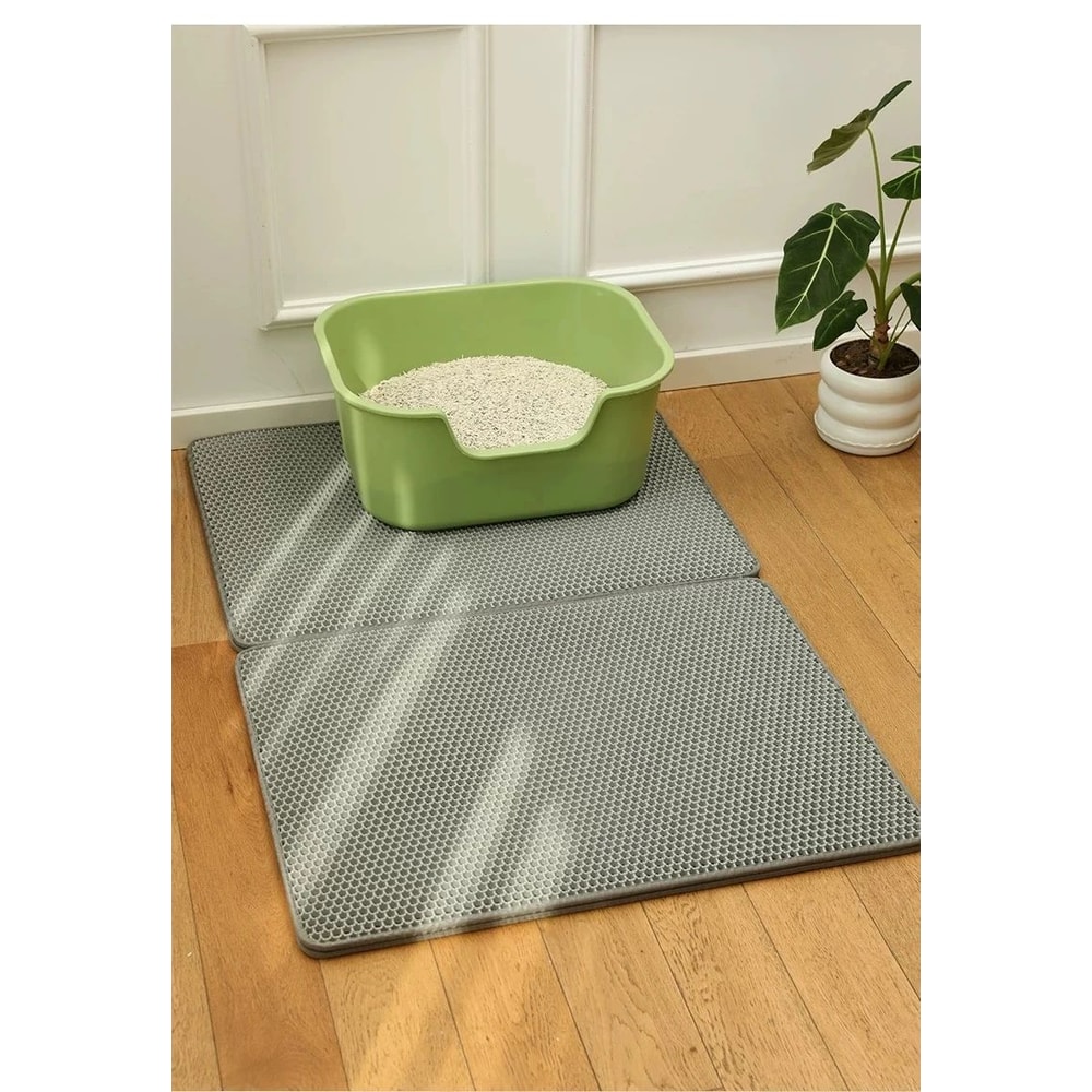 Waterproof Double Layer Cat Litter Trapping Mat For Cats Accessories 6