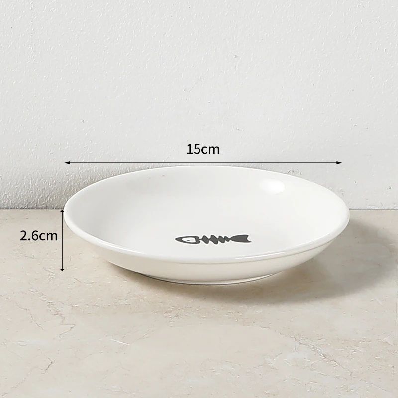 Elevated Ceramic Cat Bowl With Iron Stand 4