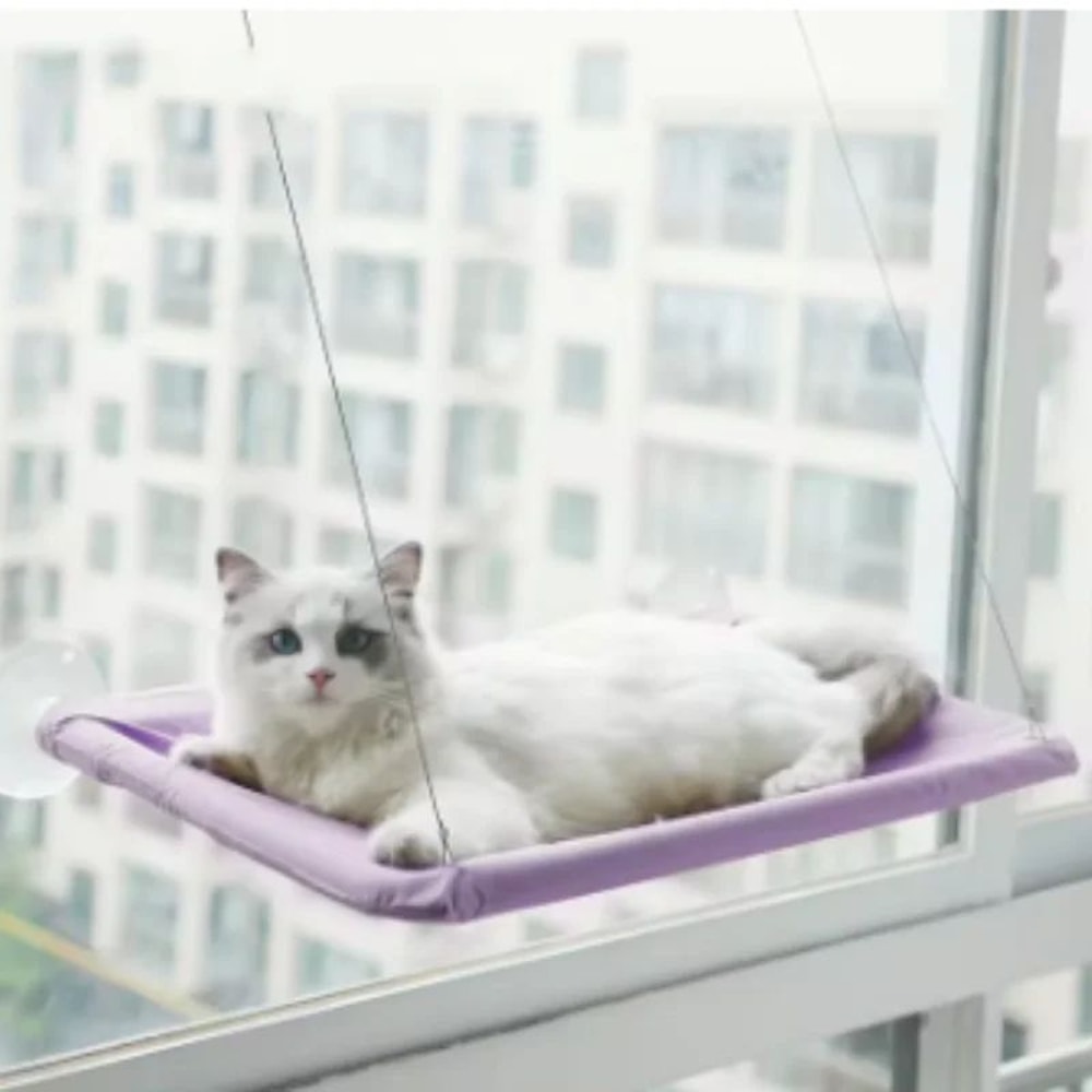Sunny Window Cat Hammock Bed With Strong Suction Support 12
