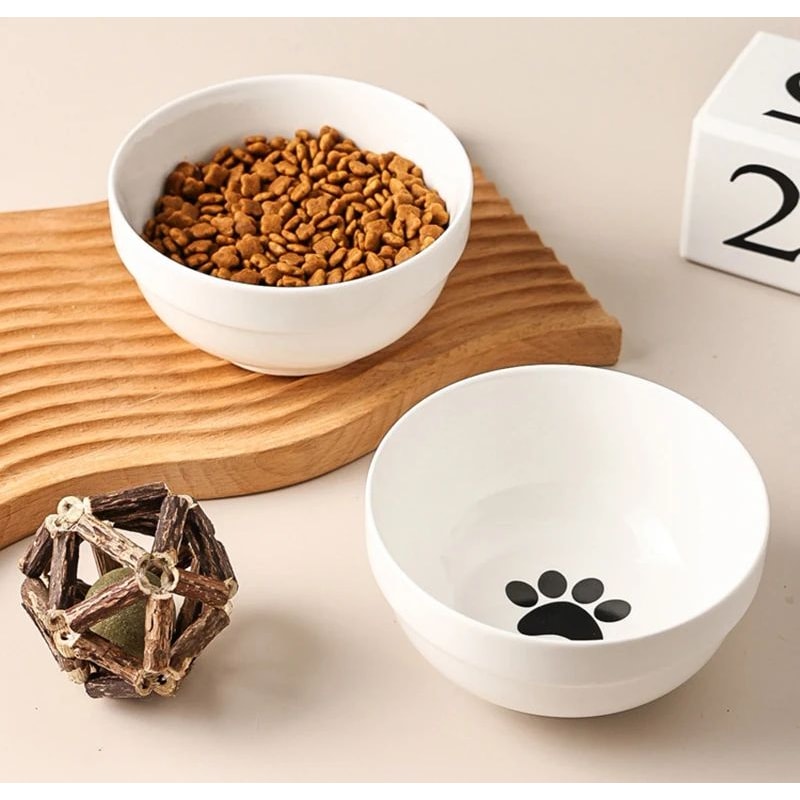 500ML Raised Ceramic Pet Food And Water Bowl 6