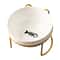 500ML Raised Ceramic Pet Food And Water Bowl 14