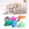 Catnip Plush Mouse Chew Toy Set For Cats 8