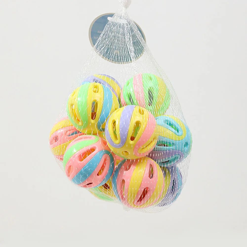 Colorful Bell Ball Interactive Cat Toy For Kittens 4