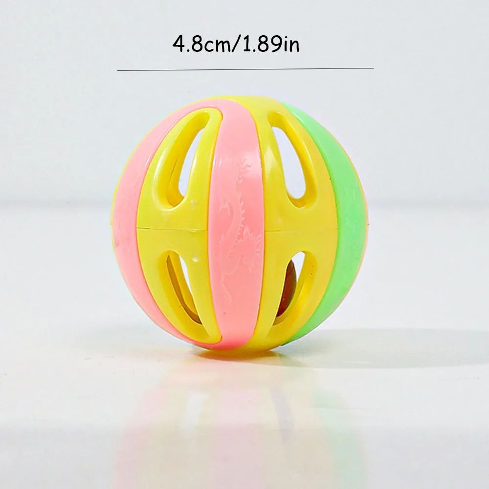 Colorful Bell Ball Interactive Cat Toy For Kittens 5