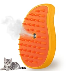 3 in 1 steam grooming brush for cats and dogs