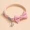 Bow Tie Adjustable Bell Collar For Cats And Small Dogs 8