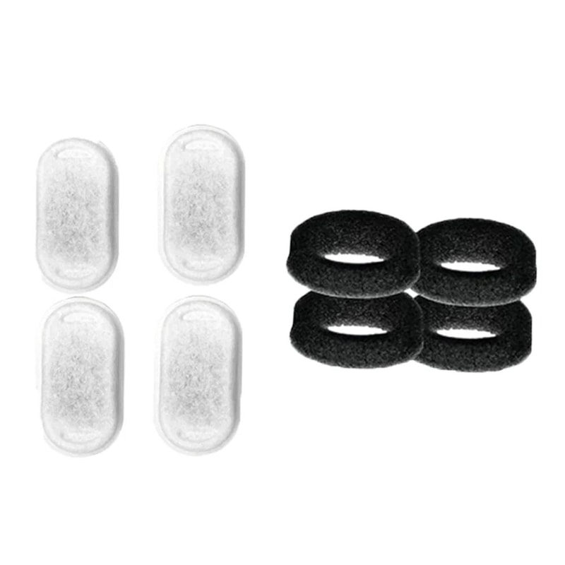 Replacement Activated Carbon Filters For Stainless Steel Cat Water Fountain 7