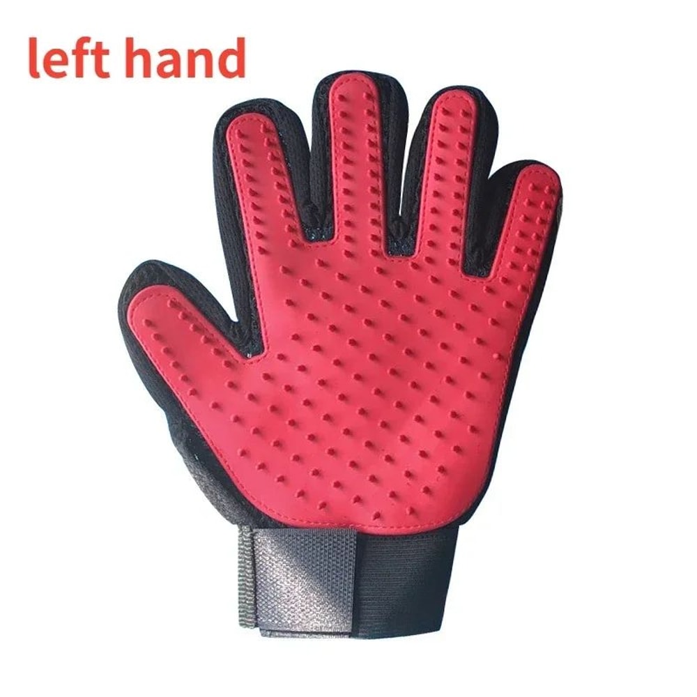 Pet Grooming Glove For Cat And Dog Hair Removal And Massage 19