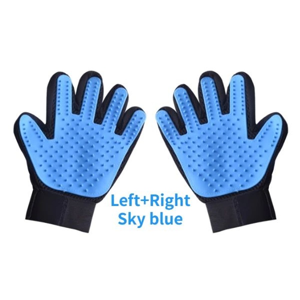 Pet Grooming Glove For Cat And Dog Hair Removal And Massage 21