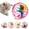 Interactive Caged Mouse Ball Toy For Cats And Small Pets 0