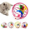 Interactive Caged Mouse Ball Toy For Cats And Small Pets 0