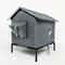 Insulated Outdoor Cat Shelter Winter Warm Cat House 8