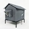 Insulated Outdoor Cat Shelter Winter Warm Cat House 8