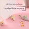 Catnip Plush Mouse Toy Set For Kittens And Indoor Cats 1