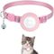 Reflective AirTag Cat Collar With Bell And Safety Breakaway Buckle 9