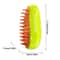3 In 1 Electric Steam Pet Grooming Brush For Cats And Dogs 5