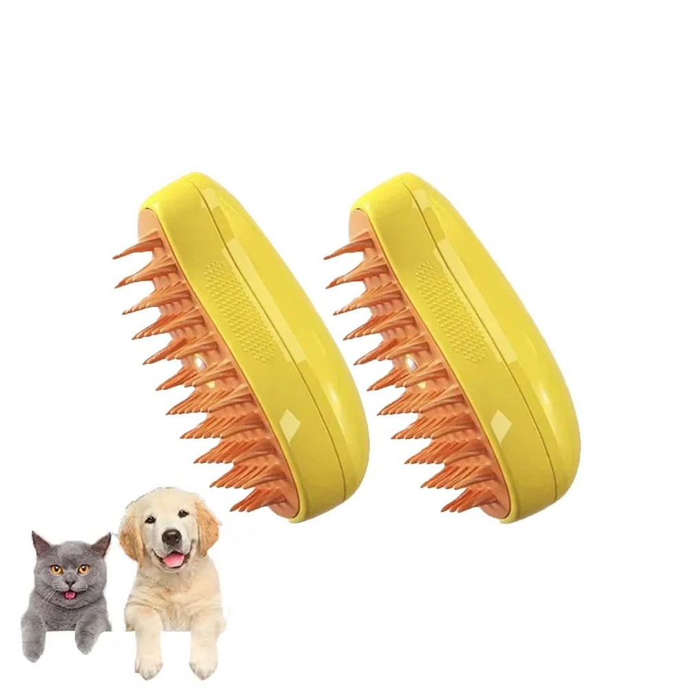 3 In 1 Electric Steam Pet Grooming Brush For Cats And Dogs 10