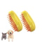 3 In 1 Electric Steam Pet Grooming Brush For Cats And Dogs 10