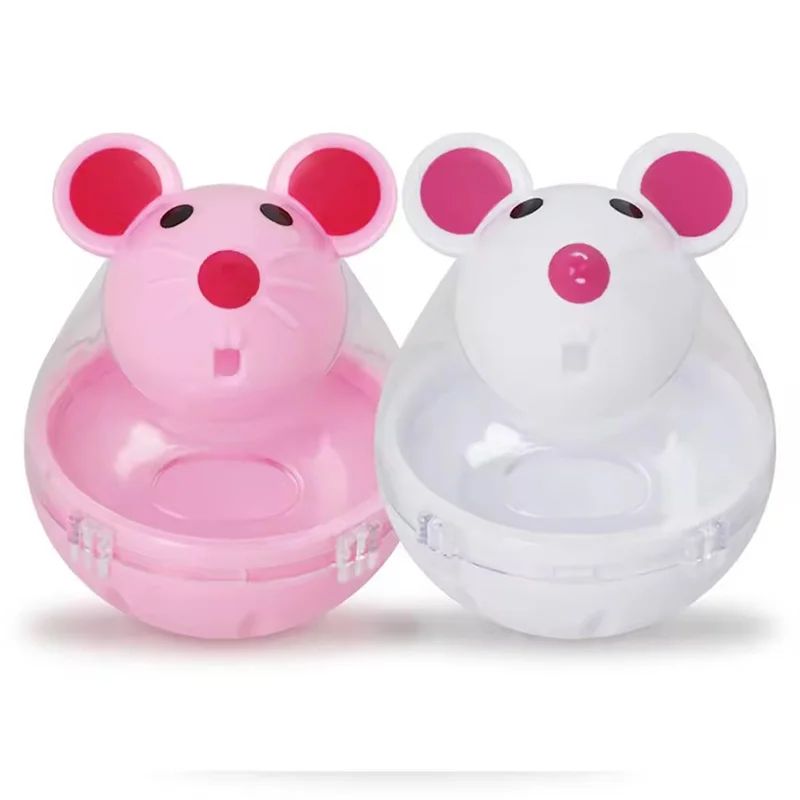 Mouse Shaped Treat Dispensing Puzzle Toy For Cats 5
