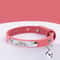 Personalized Leather Cat Collar With Bell And Custom Engraving 3