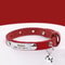 Personalized Leather Cat Collar With Bell And Custom Engraving 4