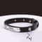 Personalized Leather Cat Collar With Bell And Custom Engraving 7
