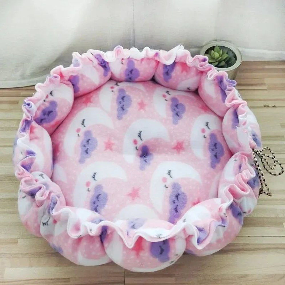 Cozy Plush Pet Bed For Cats And Small Dogs 0