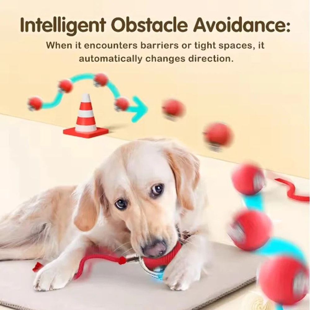 Interactive Smart Rolling Ball Cat Toy 6